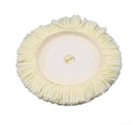 Professional Wool Polishing Pad for Car and Ship Refinishing, Featuring 4 Ply Twisted Wool for Enhanced Buffing Performance (7inch)
