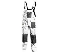 Professional Work Dungarees White/Grey (Neo) L/54