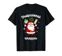 Professional Wrapper Old School Santa X-mas Gangsta Wrapper T-Shirt