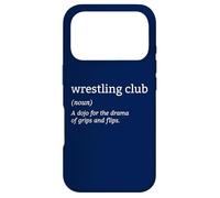 Professional Wrestling Club Definition Funny Wrestlers Case for iPhone 17 Pro