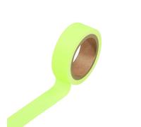 Professional Writable Fluorescent Tape | Industrial Grade UV Glow Safety & Gaffer Tape | High Visibility for Stair Edges, Cable Management & Hazard Marking | No Residue, Strong Adhesion (Yellow)