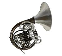 Professional Yellow Brass Material Hand Hammer Knocked Bell 4 Double French Horn With Canvas Case French Horn Musical Instrument