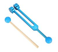 Professional Yoga Tuning Fork - 136.1Hz Aluminum Alloy Tuning Fork with Massage Hammer for Deep Tissue Therapy, Home Yoga Exercise & Relaxation