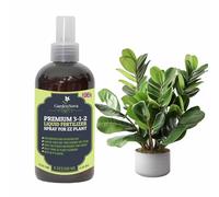 Professional Zamioculcas Zen Plant Spray Fertilizer Mist for Home Gardening | 3-1-2 Gentle Blend Mist for Healthy Leaves & Growth | Essential Nutrients for Zamioculcas Zen Plants - 8oz