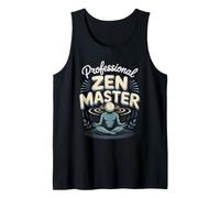 Professional Zen Master Meditation Mindfulness Tank Top