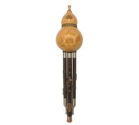 Professionally Hulusi Portable Cucurbit Flute Traditional Performance Gourd Flute For Beginners Adults Learn Gourd Instrument
