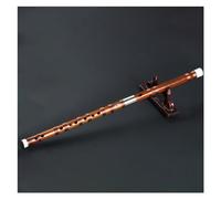 Professionally Played Polished Bamboo Flute Instrument Beautifully Matte Engraved Poetry Professional Performance To Bamboo Flute (Color : G)