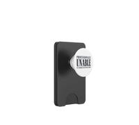 Professionally Unable To Throw Anything Away Funny Saying PopSockets PopWallet for MagSafe