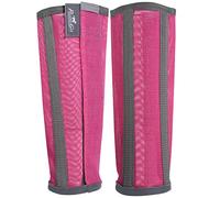 Professional's Choice Deluxe Fly Boots | Breathable Mesh | 4 Pack |Mini Size Pink
