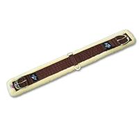 Professional's Choice Equine Merino Wool SMX Comfort Fit Western Cinch (Size 32-Inch, Chocolate Brown)
