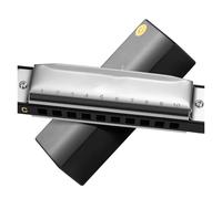 Professionals Harmonica 10 Hole Blues Diatonic Professional Instrument Blues Harmonica For Beginners(2)