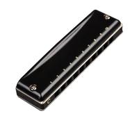 Professionals Harmonica 10 Hole Blues Harmonica Professional Instrument C Key For Performance(Key of G)