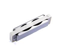 Professionals Harmonica 10 Hole Blues Teaching Adult Beginner Professional Harmonica Playing Instrument(F tone color notes)