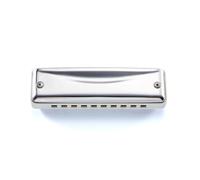 Professionals Harmonica 10 Hole Diatonic Professional Instrument Beginner Blues Harmonica(Key of C)