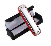 Professionals Harmonica 10 Hole Harmonica Blues Instrument Red Beginner(1)