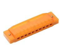 Professionals Harmonica 10hole Harmonica In The Key Of C Diatonic Scale Translucent Plastic Case(2)