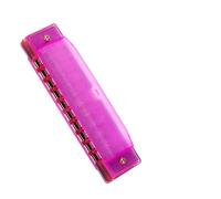 Professionals Harmonica 10hole Harmonica In The Key Of C Diatonic Scale Translucent Plastic Case(3)
