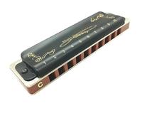 Professionals Harmonica Harmonica Diatonic 10 Hole Blues 2 Colors(Black bD Tone)