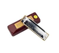 Professionals Harmonica Harmonica Standard Beginner Diatonic Blues Gaita 10 HolesMusical Instrument(KEY OF D)