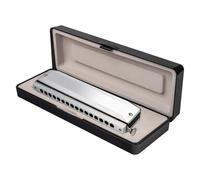 Professionals Harmonica Professional Harmonica In The Key Of C 16 Holes 64 Notes Chromatic Scale With Case