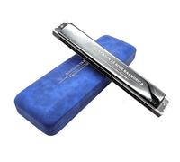 Professionals harmonica Professional Polyphonic Harmonica 28 Hole Key Of C Performance Level Harmonica Mouth Organ With Case