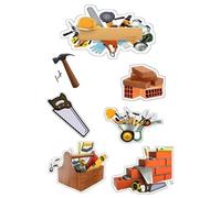 Professions and Trades edible printed cake toppers-KM Designs (Bricklayer)