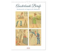 Professions that are becoming extinct UK-Version (Wall Calendar 2026 DIN A4 Portrait), CALVENDO 12 Month Wall Calendar