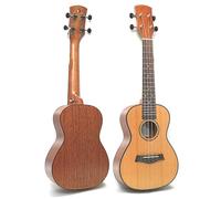 Professonial Ukulele 23 Inch Red Pine Mahogany Veneer Solid Wood Ukulele Hawaiian Small Guitar