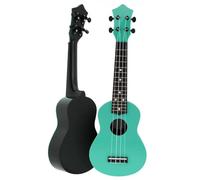 Professonial Ukulele Beginner's 21-inch Colorful Acoustic 4-String Hawaiian Ukulele Guitar(Green)