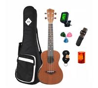 Professonial Ukulele Concert Soprano Tenor 23" Sapele Ukulele Aquila Strings Optional Package Tuner(2)