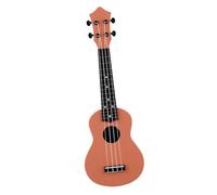 Professonial Ukulele Ukulele Beginner's 21-inch Acoustic 4-String Small Guitar(Orange)