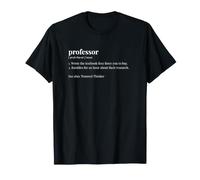 Professor Dictionary Funny Academic University T-Shirt