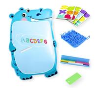 Professor Gauss™ Happy Hippo Educational Magnetic Chalkboard Kit