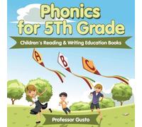 Professor Gusto Phonics for 5Th Grade : Children's Reading Writing Education Books Professor Gusto Multicolor