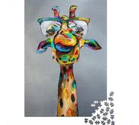 Professor Longneck Jigsaw Puzzle for Adults, 1000 Pieces, 52x38cm/1000pcs, Screen-Free Leisure, Evening Leisure And Puzzle Lovers