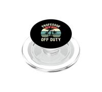 Professor Off Duty Retired Professor Retirement Spring Break PopSockets PopGrip for MagSafe