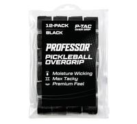 Professor Pickleball P-Tac Overgrip Black - 12 Pack