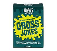 Professor PUZZLE 100 Disgustingly Gross Jokes, Board & Card Games, Humour, Gift