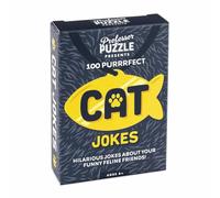 Professor PUZZLE 100 Purrrfect Cat Jokes, Board & Card Games, Humour, Gift