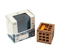 Professor Puzzle Alcatraz Jail Cell Puzzle Wooden Brain Teaser Cube | Adults & Teens, Escape Room Challenge, Logic Problem Game, Mind Training Gift, Ages 12+