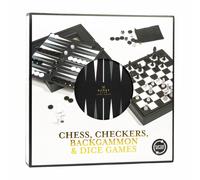 Professor Puzzle Chess, Checkers, Backgammon and Dice Game