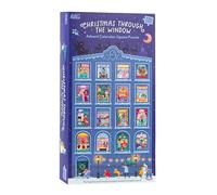 Professor PUZZLE Christmas Through the Window Jigsaw Advent Calendar | Puzzle | Ages 8+ | 1 Players