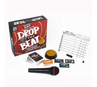 Professor PUZZLE Drop The Beat - The original rap party game - Rapping/singing buzzer game for the family by Looney Goose.