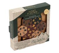 Professor Puzzle Egyptian Hieroglyph Puzzle - 3D Wooden Brainteaser | Mental challenge with 7 aligning tiles. Ancient symbol matching logic game from the Lost & Found collection