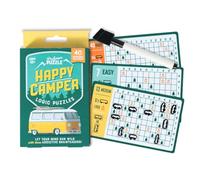 Professor PUZZLE Happy Camper Logic Puzzles | Fun and Challenging Brain Teaser Game for Adults & Kids | Travel-Friendly Camping Brain Training Set | Improve Critical Thinking & Problem-Solving Skills