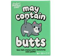 Professor Puzzle | May Contain Butts | Card Game | Ages 6+ | 2-6 Players | 15 Minutes Playing Time