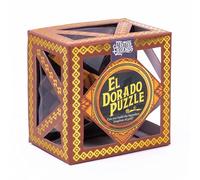 Professor Puzzle Myths & Legends El Dorado | Wooden Brainteaser Inspired by South American Myth | Build the Golden Temple | Mechanical Puzzle Gift for Adults & Teens