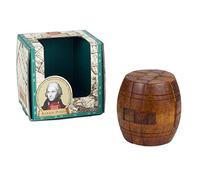 Professor Puzzle Nelson's Barrel Brain Teaser Puzzle - High quality 3D Wooden Puzzles / Brain Teaser Toy to develop problem solving skills.