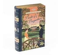 Professor Puzzle Pride & Prejudice Jigsaw | 252-Piece Double-Sided Puzzle for Book Lovers | Jane Austen Classic Novel Gift | Jigsaw Library Collection | Illustrated Literary Puzzle