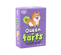 Professor Puzzle | Queen of Farts | Card Game | Ages 8+ | 3-6 Players | 15 Minutes Playing Time
